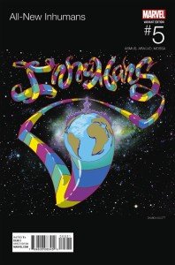 All New Inhumans #5 Hip Hop Cover